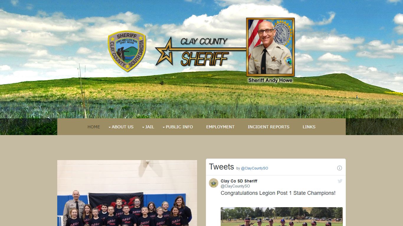Clay County, SD Sheriff